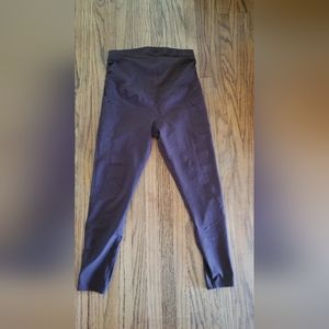 NWOT Pact BrownMaternity Workout Leggings with Pockets
